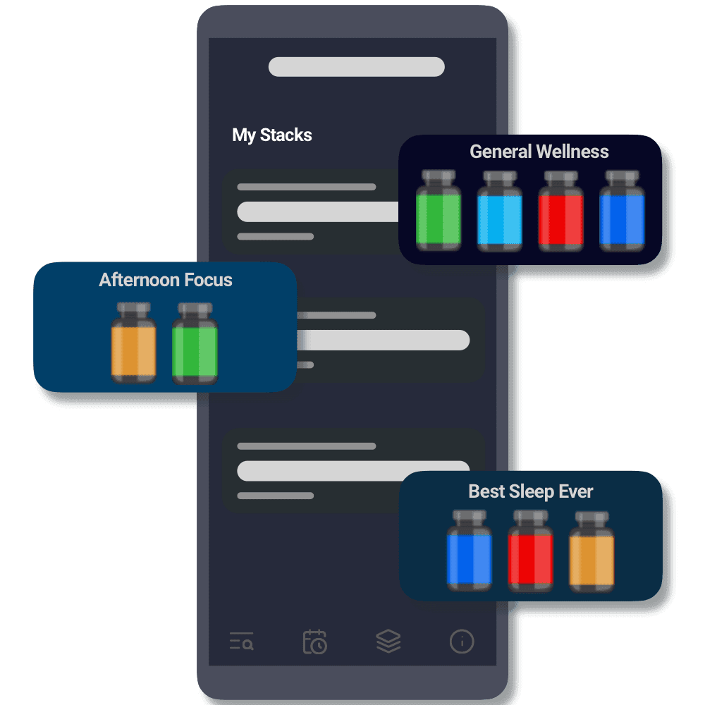 SuppTrack supplement stacks