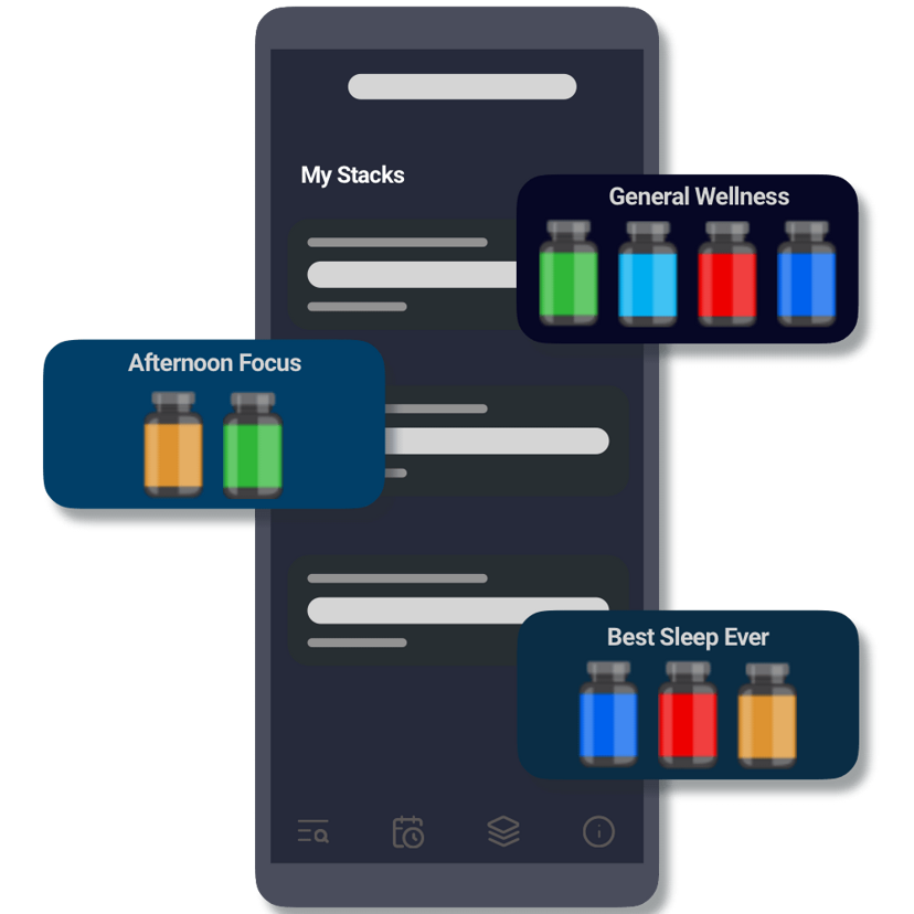 Supplement Stack Log Supplement Tracker App with Barcode Scanner - SuppTrack
